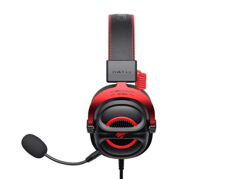 Навушники з мікрофоном Havit HV-H2002E Pro Black/Red 620798 фото