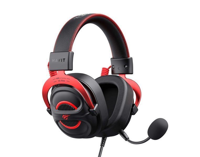 Навушники з мікрофоном Havit HV-H2002E Pro Black/Red 620798 фото