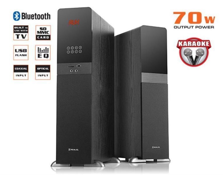 Мультимедийная акустика Real-El S-2030 Black (EL121200006) 579089ua фото