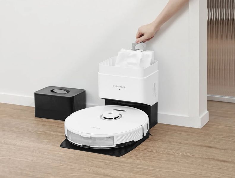 Робот-пилосос з вологим прибиранням RoboRock S8+ White 527674 фото