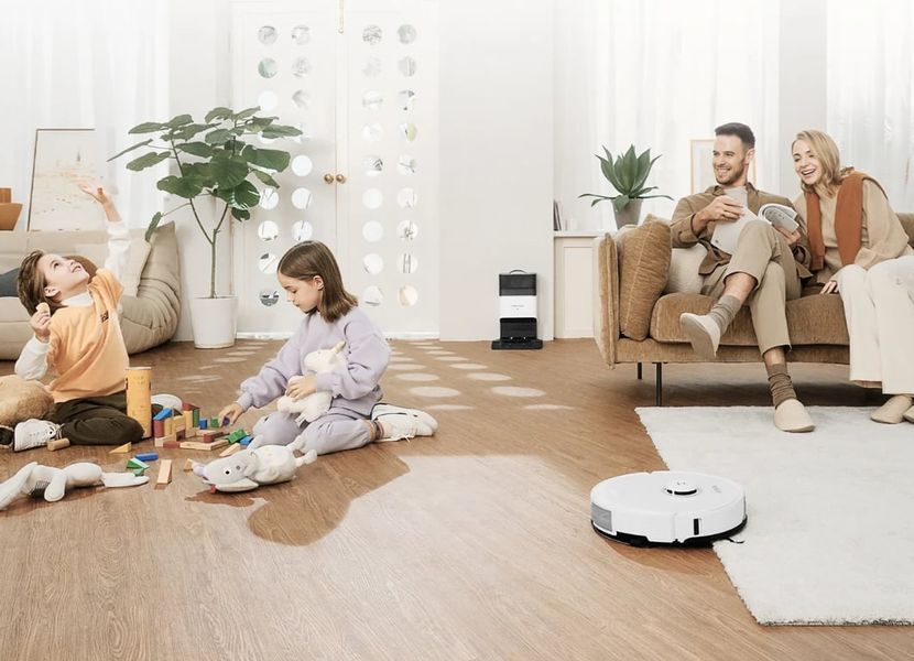 Робот-пилосос з вологим прибиранням RoboRock S8+ White 527674 фото
