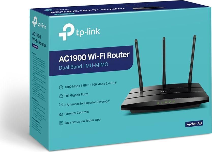 Беспроводной маршрутизатор (роутер) TP-Link Archer A8 320038ua фото