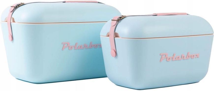 Портативний холодильник Polarbox Retro 20L Blue 609505 фото