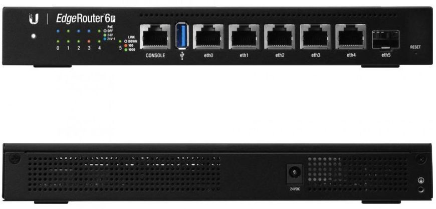 Маршрутизатор Ubiquiti EdgeRouter 6P (ER-6P) 355583ua фото