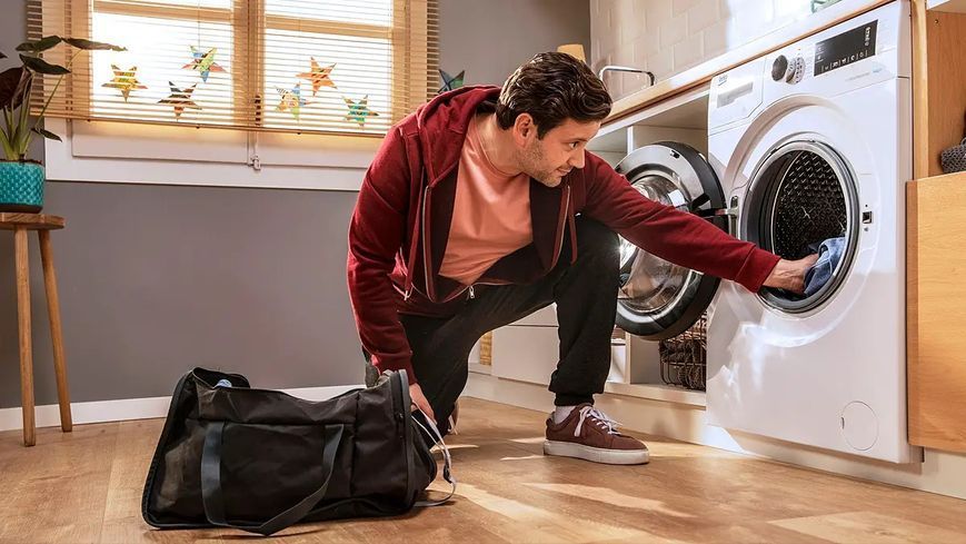 Стирально-сушильная машина автоматическая Beko B5DFT510457WPB 478849ua фото