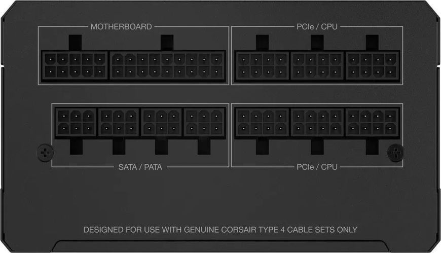 Блок питания Corsair RM1200e 2023 (CP-9020258) 589771ua фото