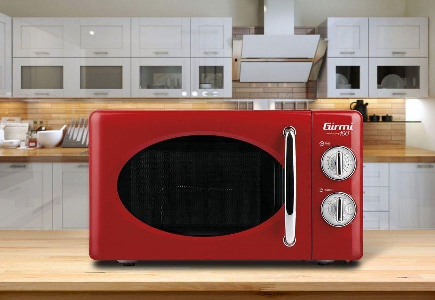 Мікрохвильовка з грилем Girmi FM21 red 323709 фото