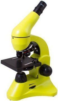 Микроскоп оптический Levenhuk Rainbow 50L Yellow 496683 фото