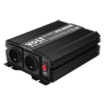 Перетворювач DC-AC Volt Polska IPS 2000 N 12/230V 1000/2000W (3IPSN20012) 508210 фото