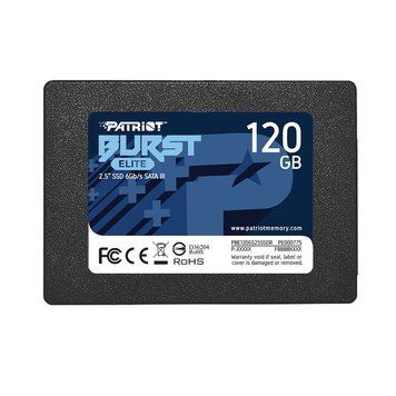 SSD накопичувач Patriot Burst Elite 120 GB (PBE120GS25SSDR) 515651ua фото