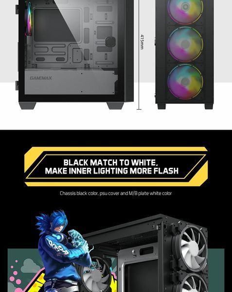Корпус GameMax Aero Mini Black 630500ua фото
