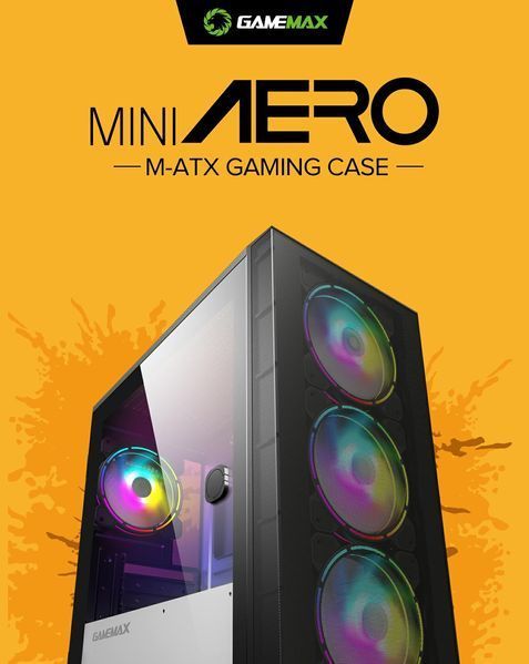 Корпус GameMax Aero Mini Black 630500ua фото