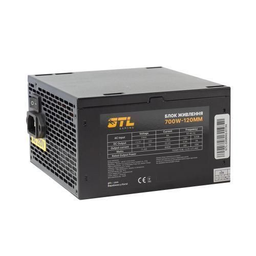 Блок живлення GTL 700W Gaming Star Black (GTLGS700BK) 622625ua фото