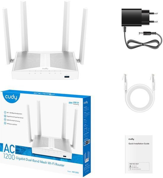Wi-Fi-маршрутизатор Cudy WR1300S 618578 фото