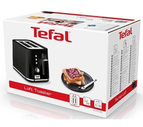 Тостер Tefal Loft TT7618 black (TT761838) 298998ua фото