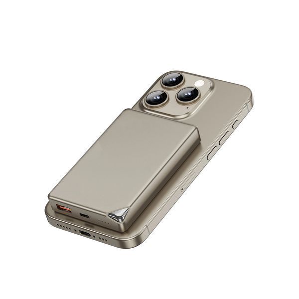 Внешний аккумулятор (павербанк) Wiwu Wi-P020 Ultra-Thin 10000mAh Gray 627201ua фото