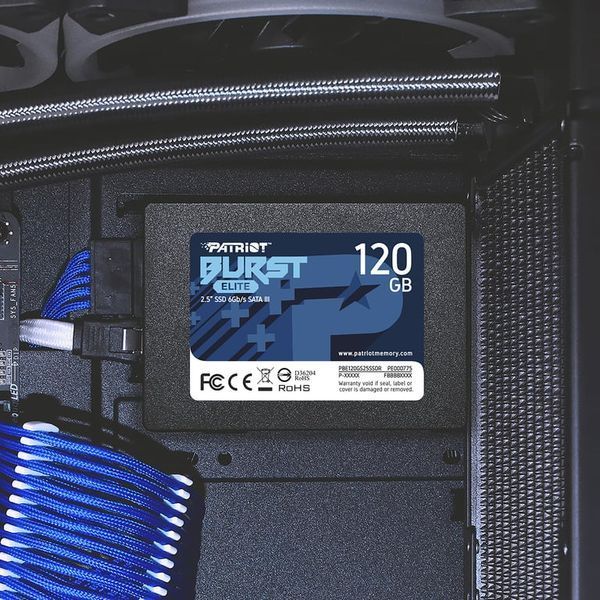 SSD накопитель Patriot Burst Elite 120 GB (PBE120GS25SSDR) 515651ua фото