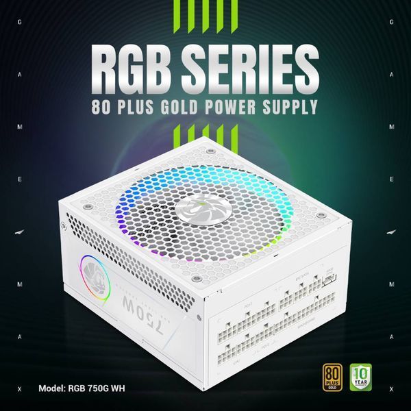 Блок питания GameMax RGB-750G WH 627808ua фото