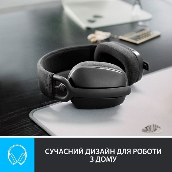 Наушники с микрофоном Logitech Zone Vibe 100 Graphite (981-001213) 458311ua фото