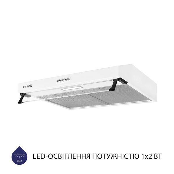 Витяжка пласка Minola HPL 617 WH 627921ua фото