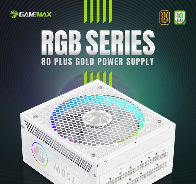 Блок питания GameMax RGB-750G WH 627808ua фото
