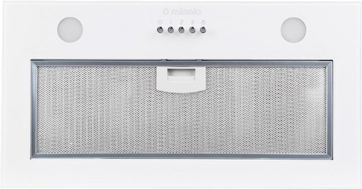 Витяжка вбудована Minola HBI 5262 WH Glass 700 LED 627863ua фото