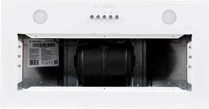 Витяжка вбудована Minola HBI 5262 WH Glass 700 LED 627863ua фото