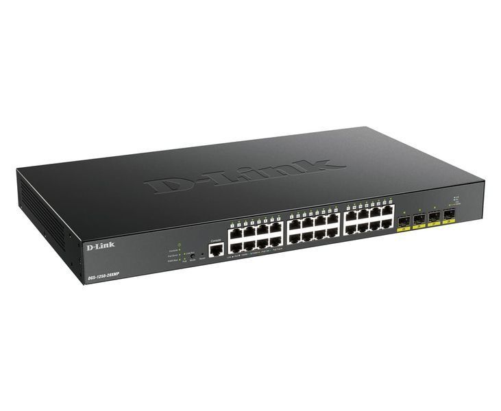 Комутатор керований рівня 2 D-Link DGS-1250-28XMP 518371ua фото