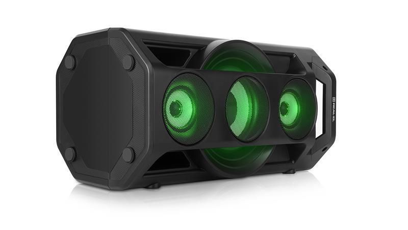 Портативна колонка Real-El X-777 Black (EL121600019) 623632ua фото