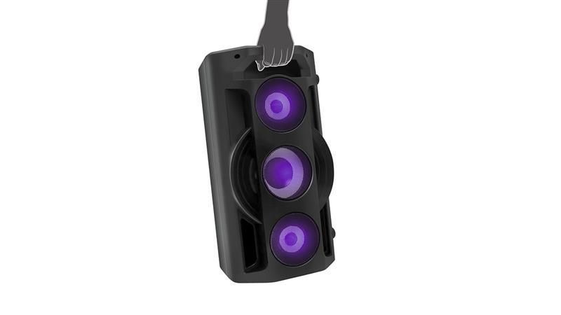 Портативна колонка Real-El X-777 Black (EL121600019) 623632ua фото