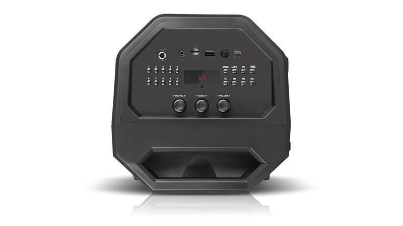 Портативна колонка Real-El X-777 Black (EL121600019) 623632ua фото