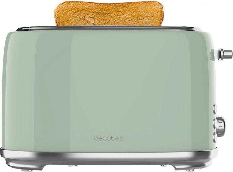 Тостер Cecotec Toast&Taste 1000 Retro Double Green 622024 фото