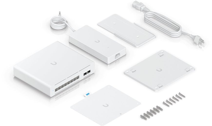 Комутатор керований рівня 3 Ubiquiti USW-PRO-XG-8-POE 619970 фото