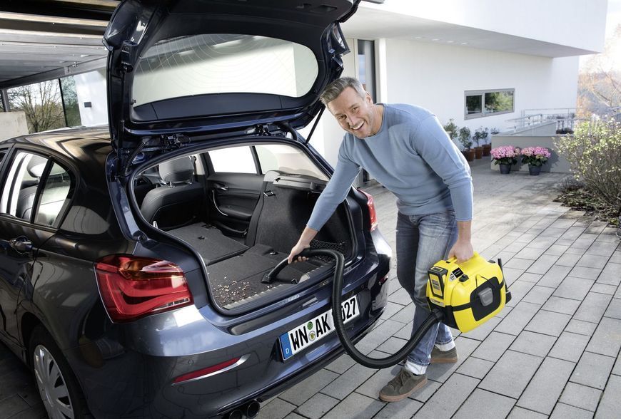 Пылесос с мешком Karcher WD 1 Compact Battery (1.198-300.0) 473901ua фото