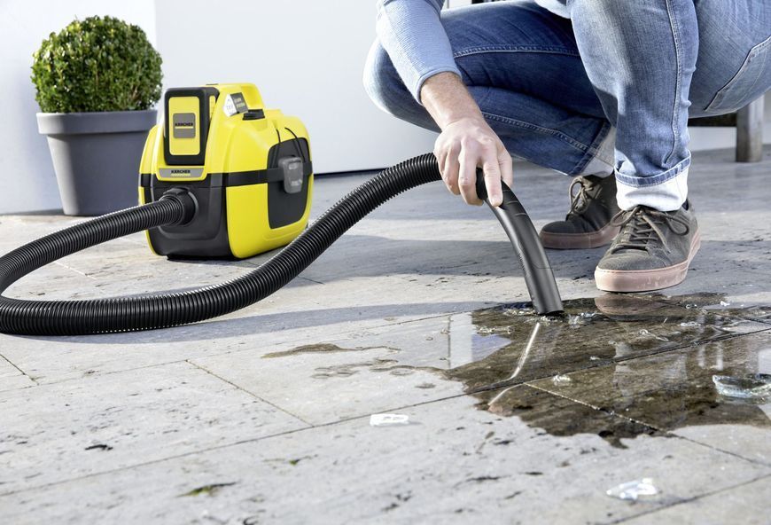 Пылесос с мешком Karcher WD 1 Compact Battery (1.198-300.0) 473901ua фото