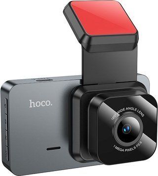 Автомобильный видеорегистратор Hoco DV9 Black (6942007633345) 589178ua фото