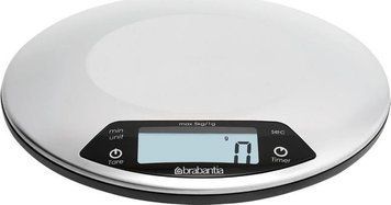 Ваги кухонні електронні Brabantia 480560 Matt Steel 225058 фото