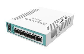 Коммутатор управляемый 3 уровня Mikrotik Cloud Router Switch (CRS106-1C-5S) 514727ua фото