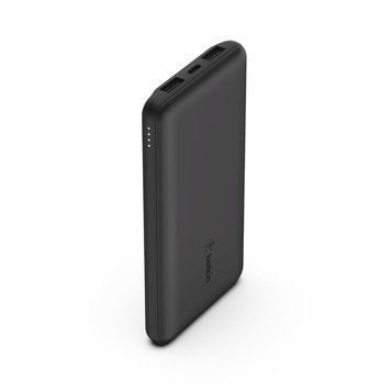 Внешний аккумулятор (павербанк) Belkin 10000mAh 15W Dual USB-A USB-C Black (BPB011BTBK) 613619ua фото