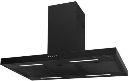 Вытяжка Т-образная Nortberg Sento Eco Island Strips 90 Black Matt 493170 фото