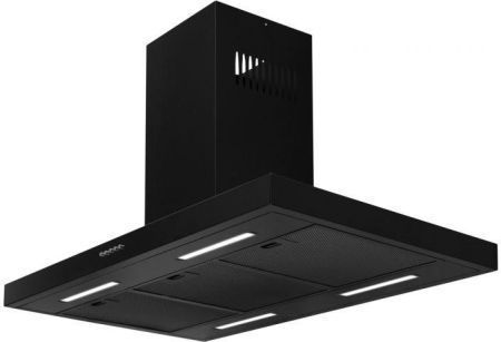 Вытяжка Т-образная Nortberg Sento Eco Island Strips 90 Black Matt 493170 фото