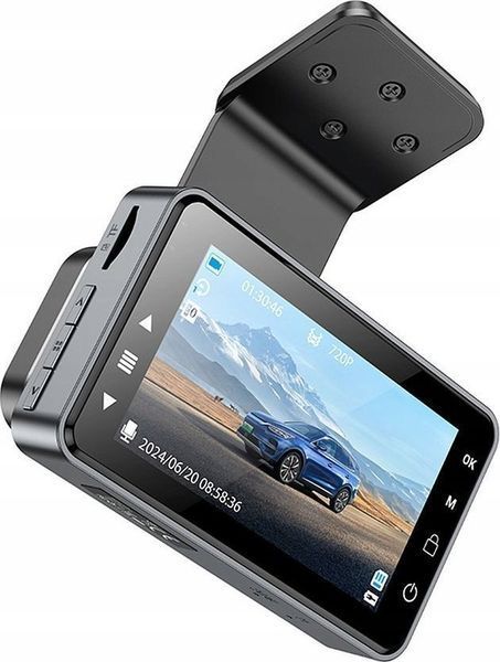 Автомобільний відеореєстратор Hoco DV9 Black (6942007633345) 589178ua фото