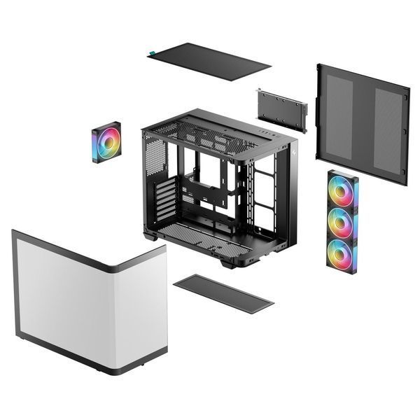 Корпус Deepcool CG530U 4F Black (R-CG530U-BKAGA4-G) 623081ua фото