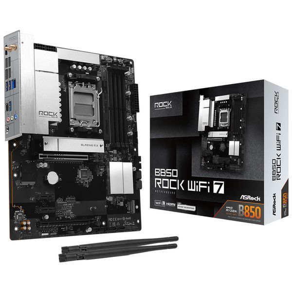Материнська плата ASRock B850 Rock WiFi 7 630556ua фото