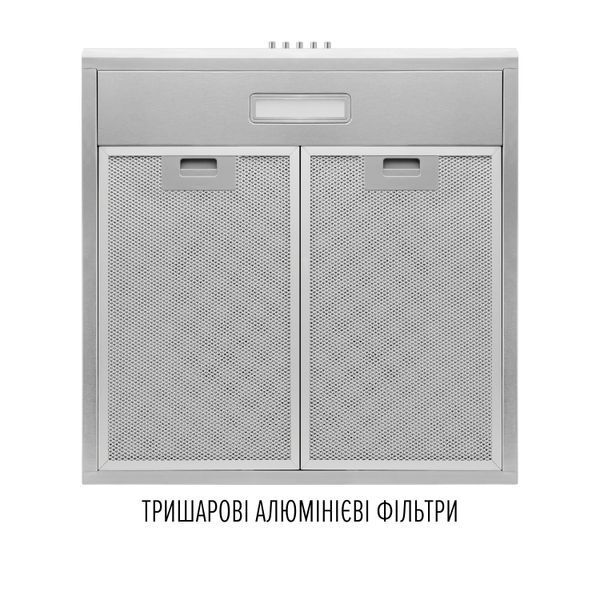 Витяжка пласка Perfelli Clio 5DM Inox 627928ua фото
