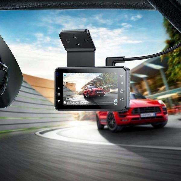 Автомобільний відеореєстратор Hoco DV9 Black (6942007633345) 589178ua фото