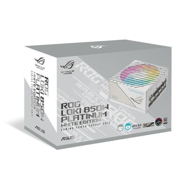 Блок питания Asus Rog Loki SFX-L 850W Platinum White Edition 504553ua фото