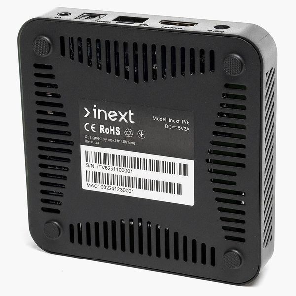 Стаціонарний медіаплеєр iNeXT TV6 623738ua фото