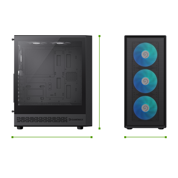 Корпус GameMax Storm 2 AB Black 628399ua фото