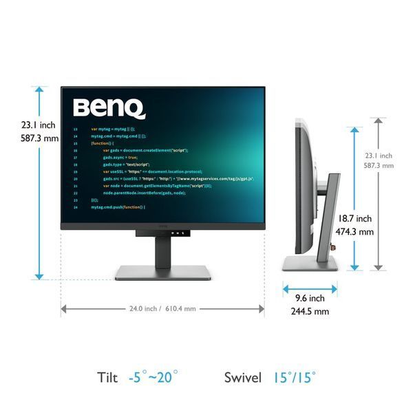 Монитор BenQ RD280U (9H.LM1LJ.TBE) 526791 фото